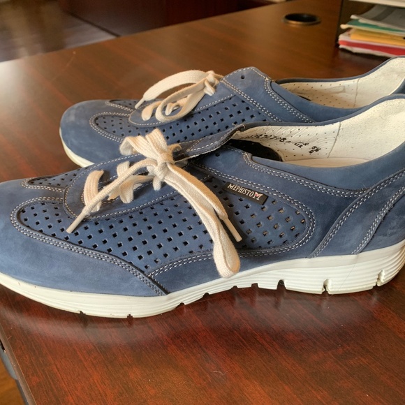 Mephisto Rebeca Perf Nubuck Women's Sneakers - Picture 6 of 6